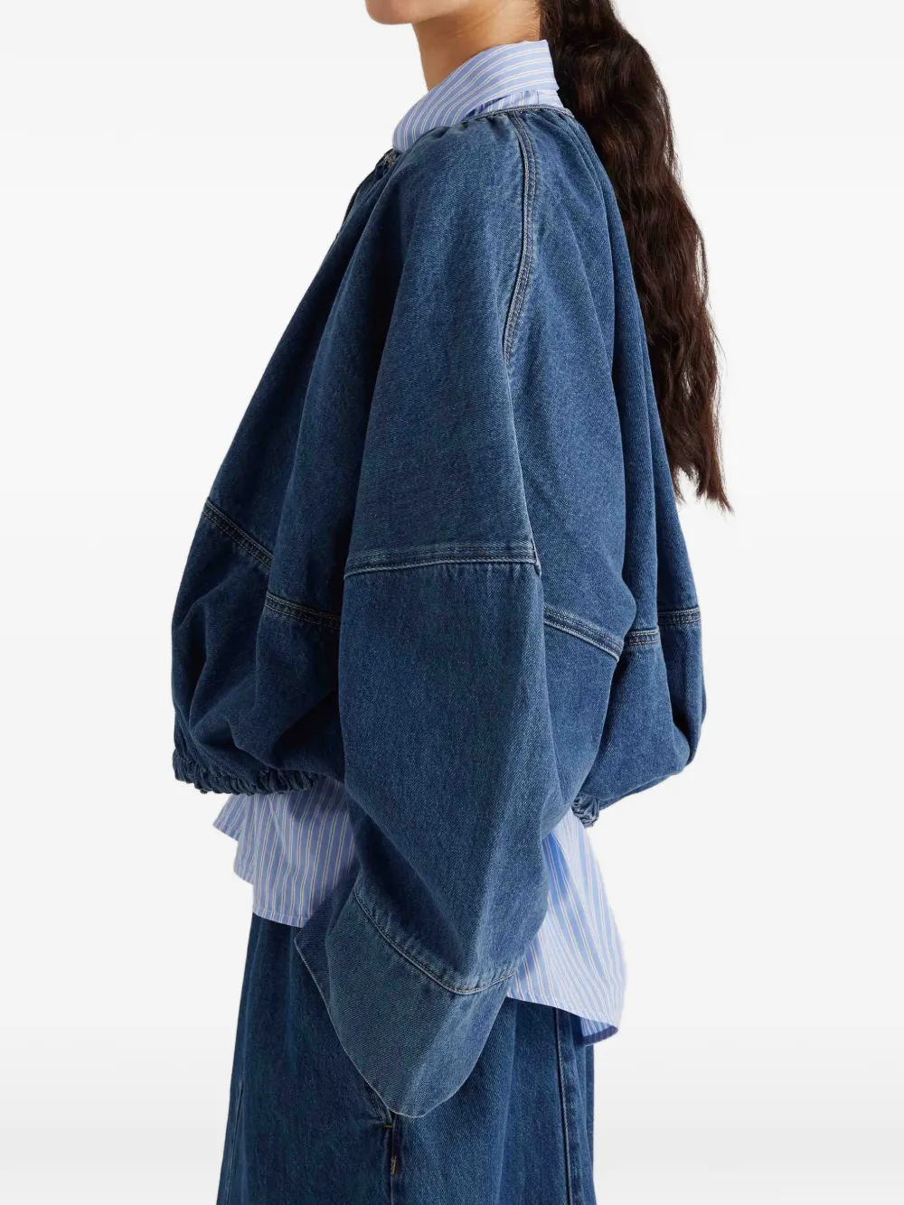 Long-Sleeve Zip-Fastening Jacket