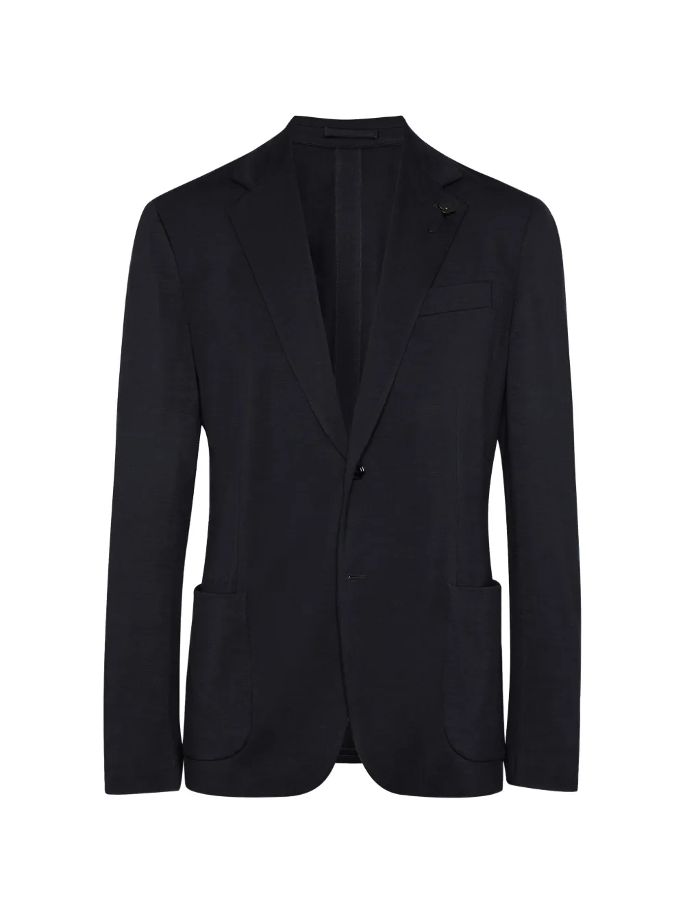 Lardini pocket wool jacket - Blu