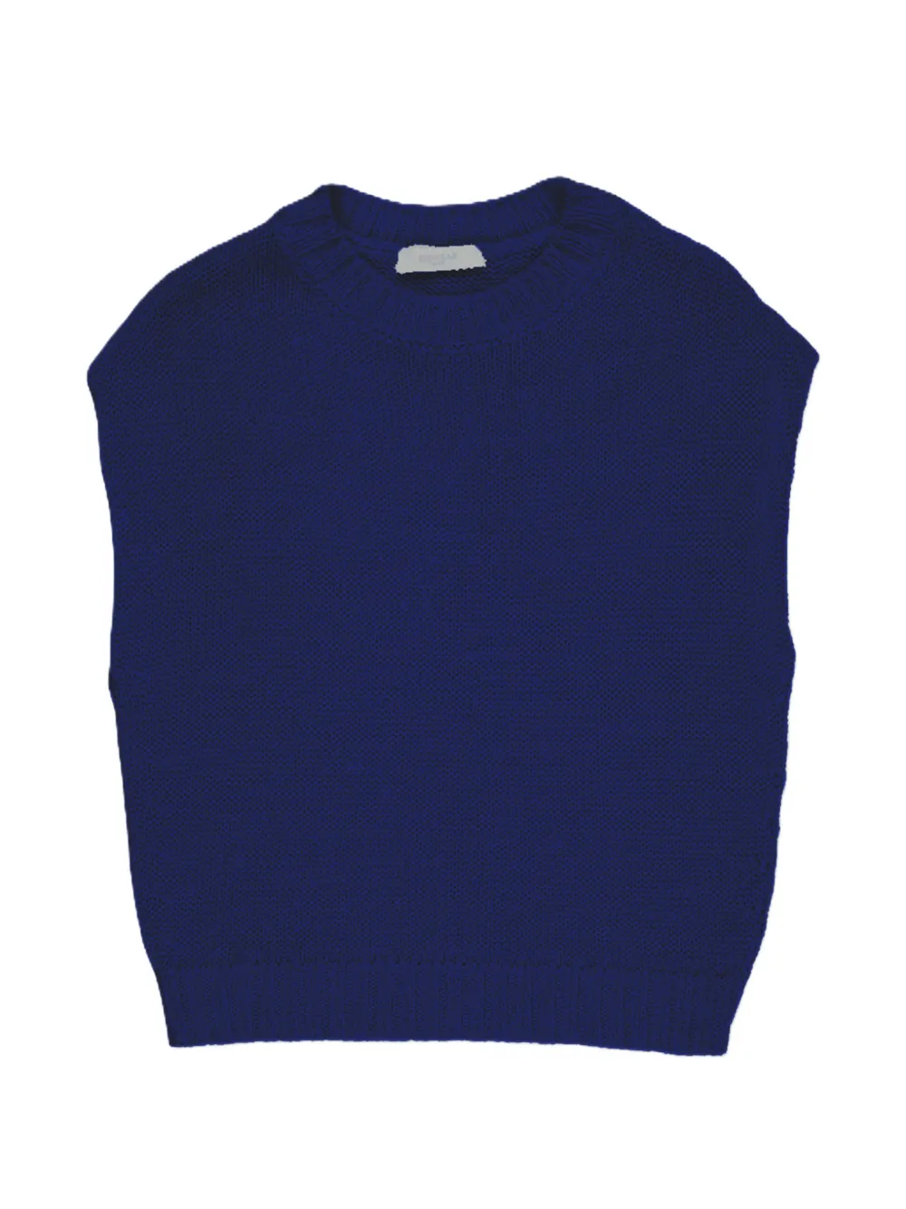 Zanone knitted round-neck knitwear - Blu