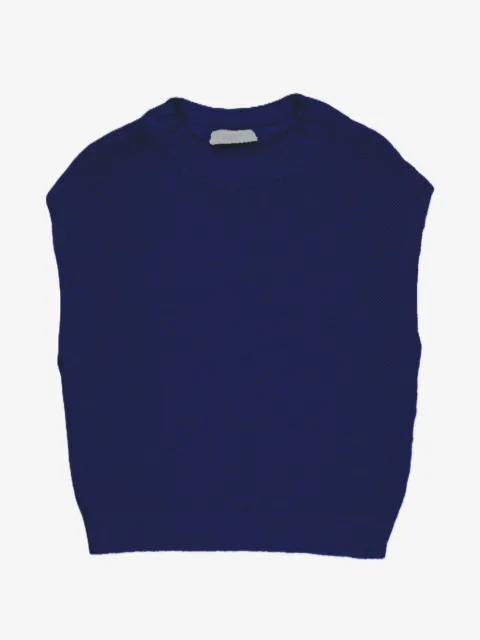 Zanone knitted round-neck knit vest