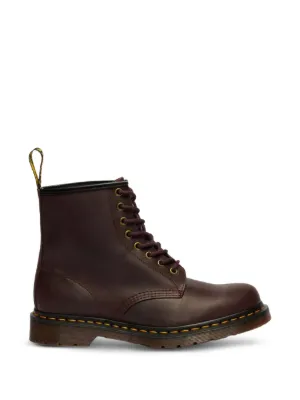 MM6 Maison Margiela x Dr. Martens Colourblock Ankle Boots | Red