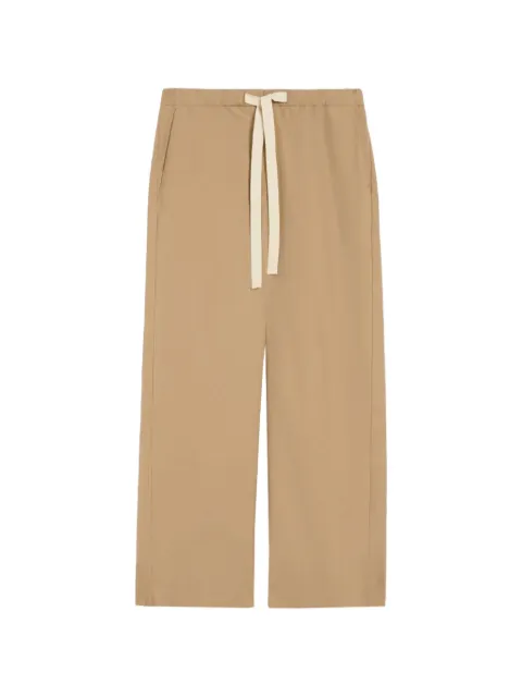 'S Max Mara pantalones con cordones en la pretina