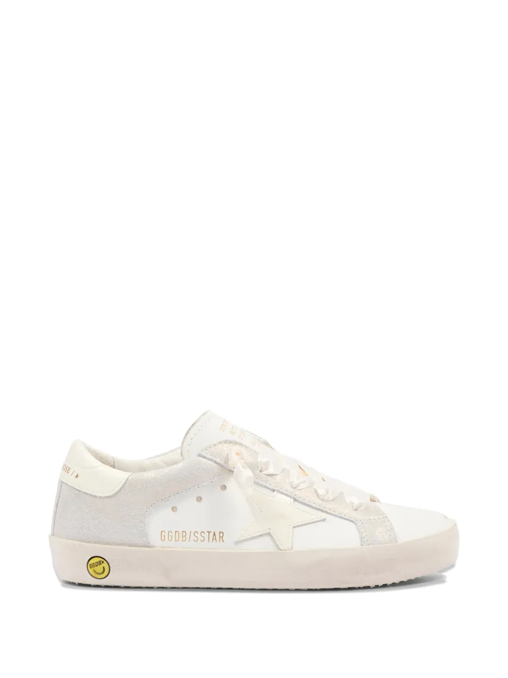 Golden Goose Kids Super-Star low-top sneakers Wit