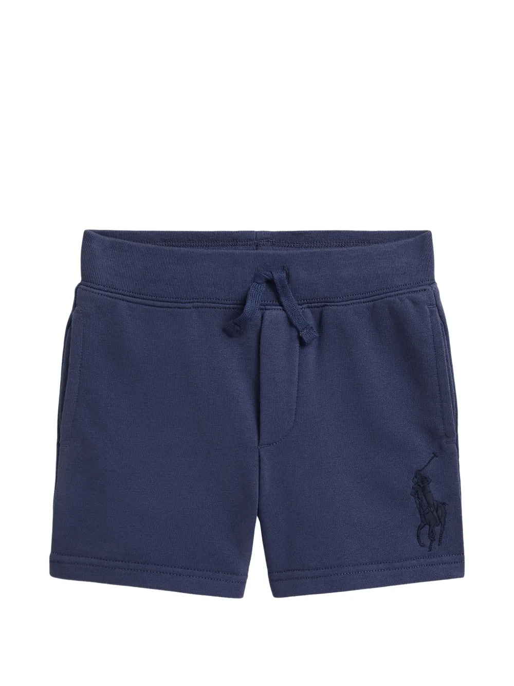 POLO RALPH LAUREN KIDS drawstring logo shorts - Blu