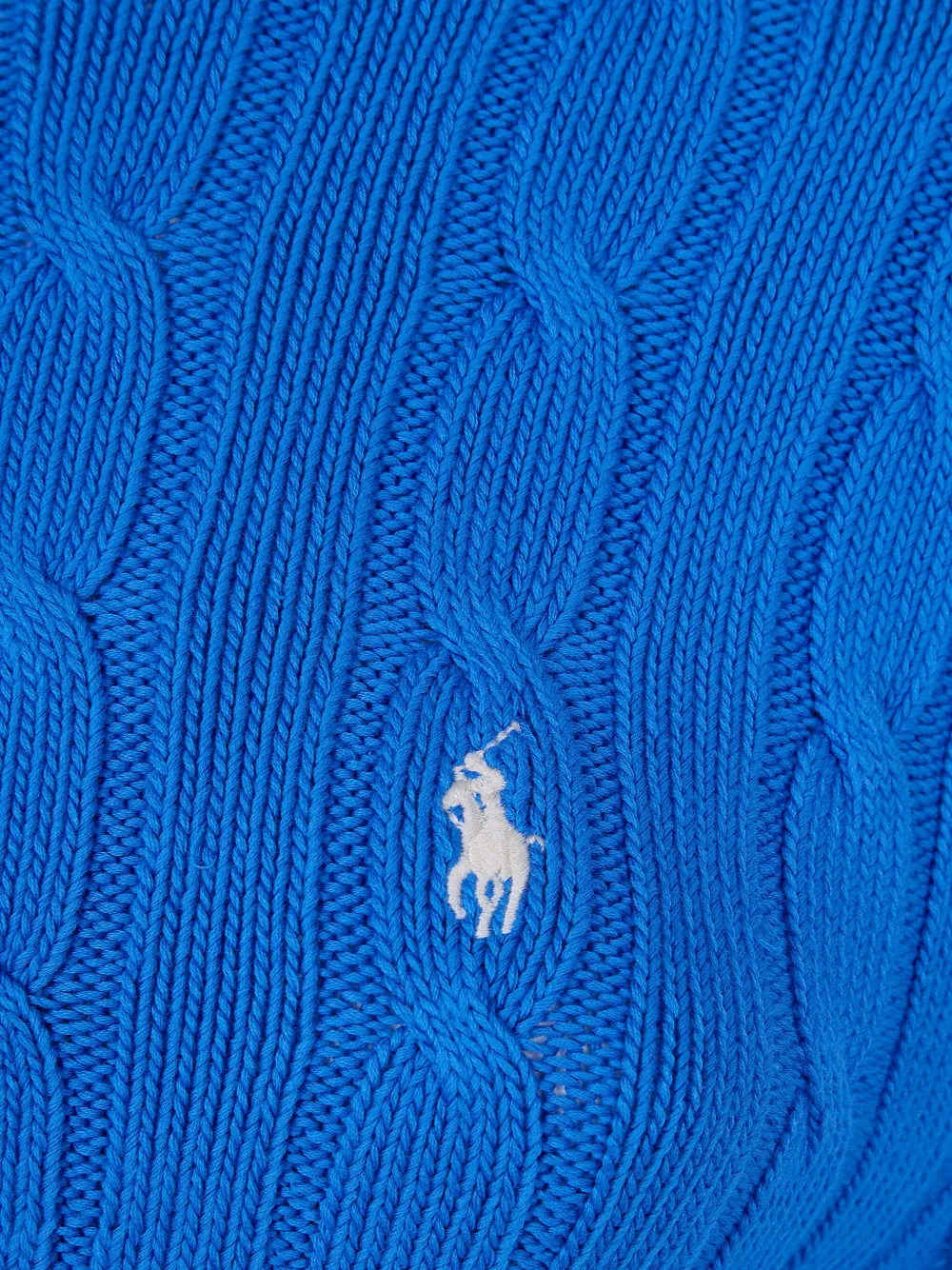 Polo Ralph Lauren Kabelgebreide jurk Blauw