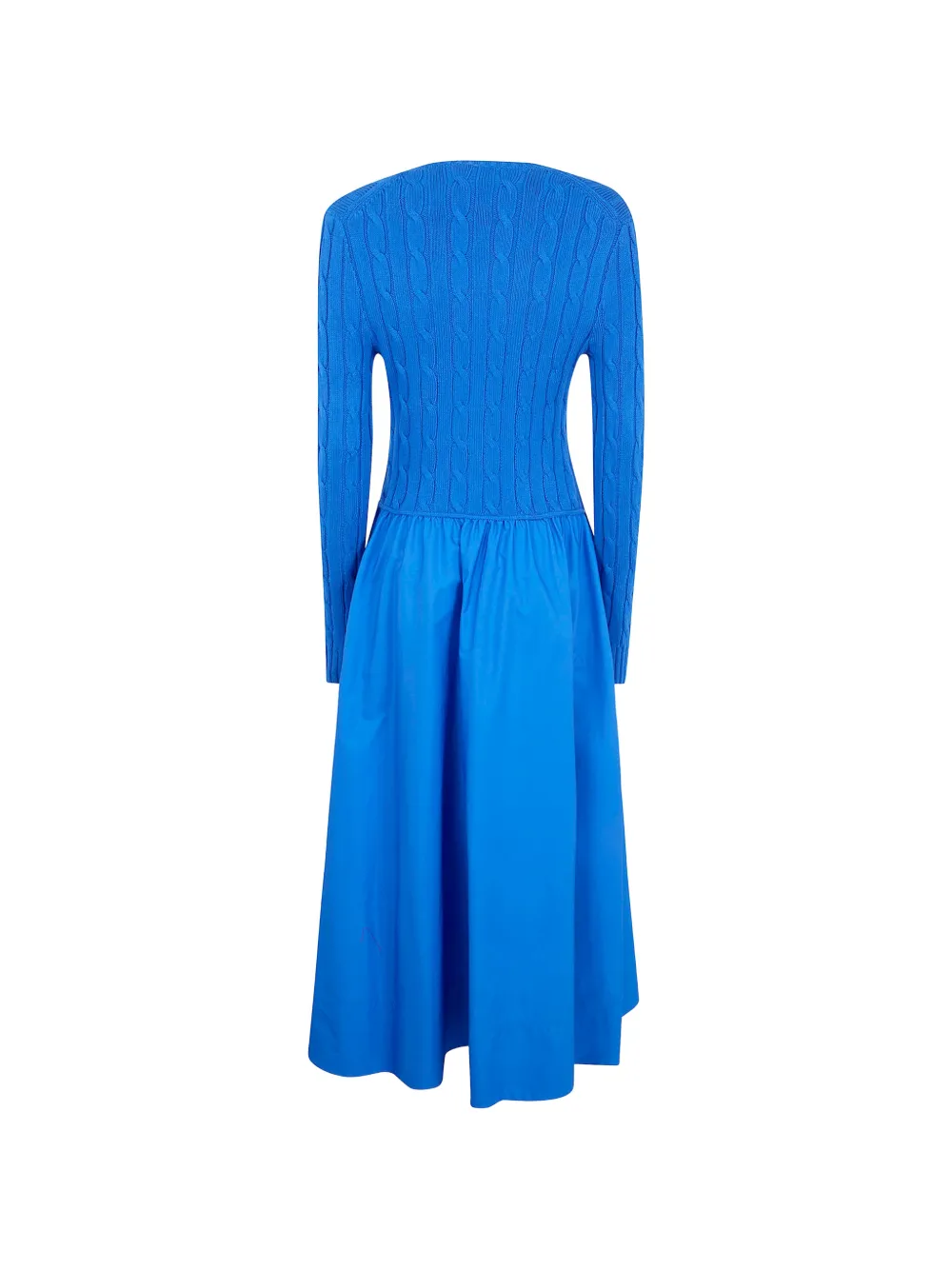 Polo Ralph Lauren Kabelgebreide jurk Blauw