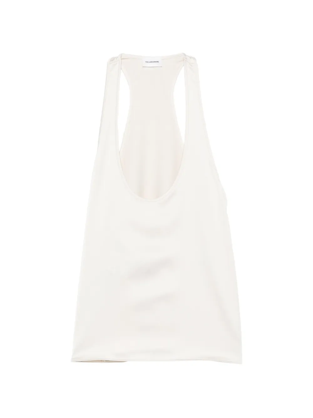 THE ANDAMANE racerback top - Toni neutri