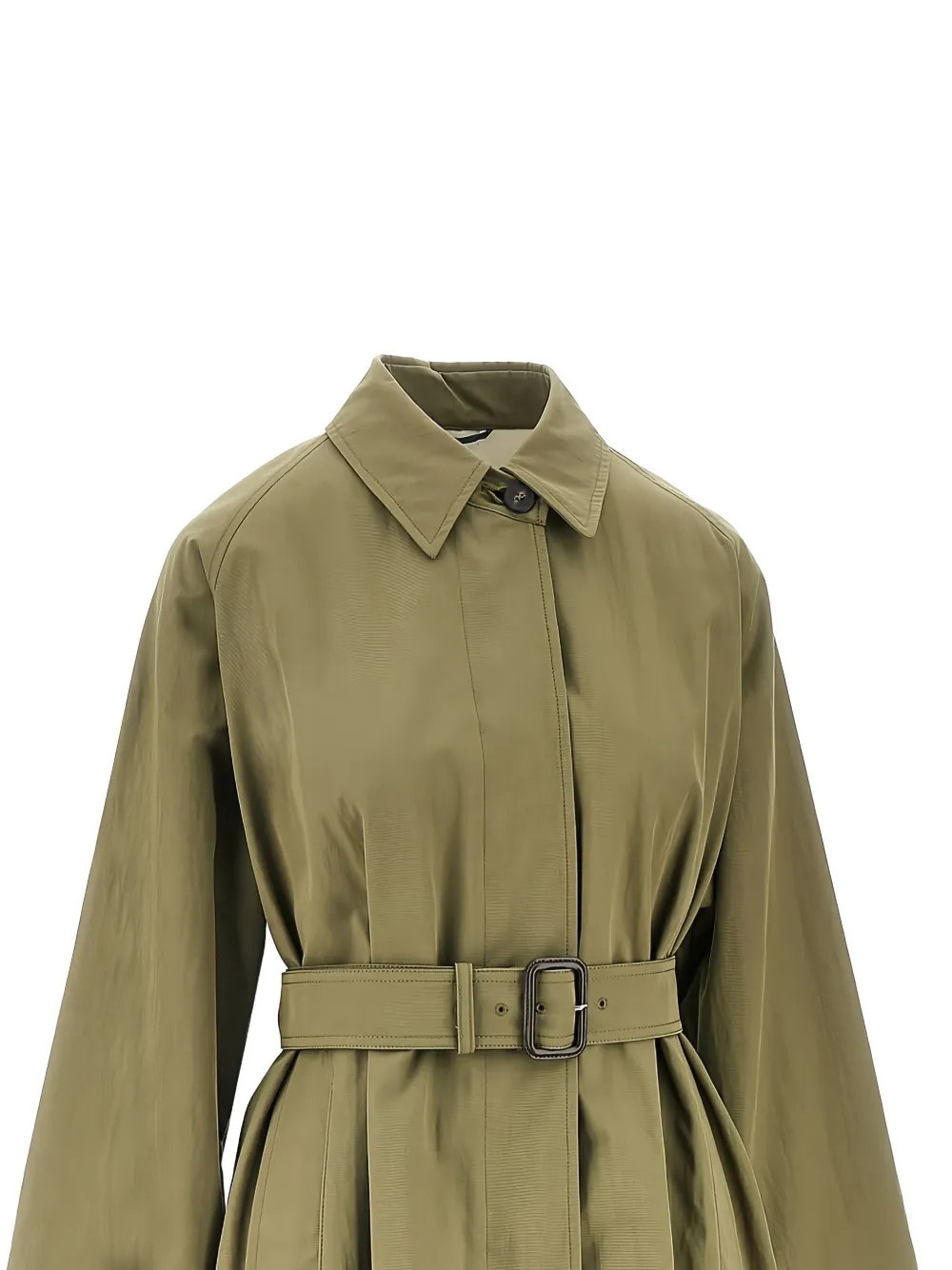  Weekend Max Mara Belted Trench - Green 