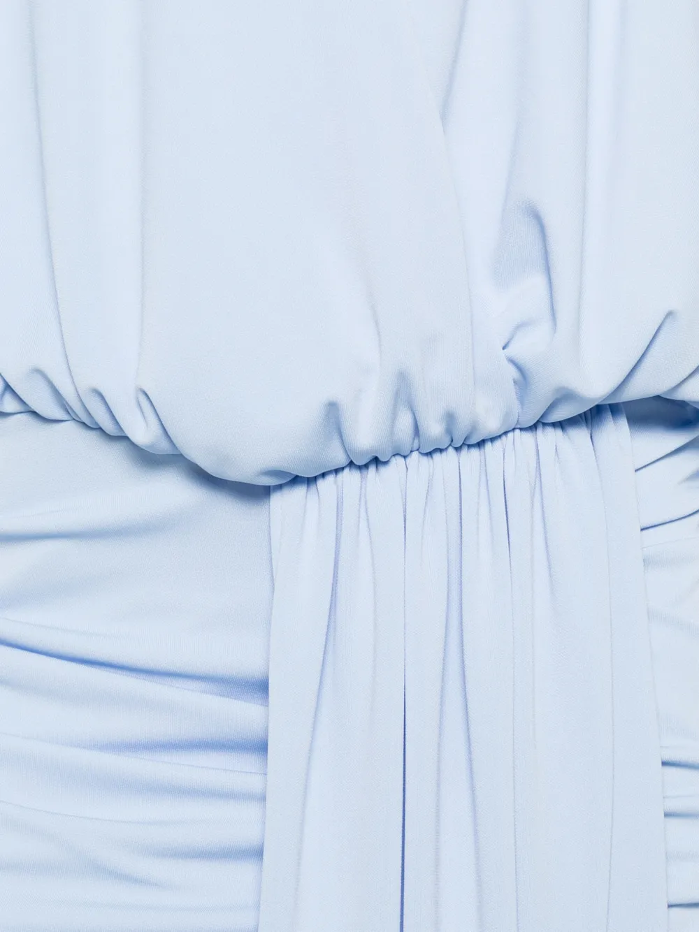 THE ANDAMANE Dalia mini-jurk met franje Blauw
