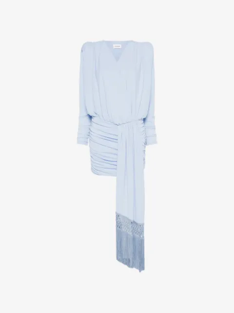 THE ANDAMANE Dalia fringed mini dress