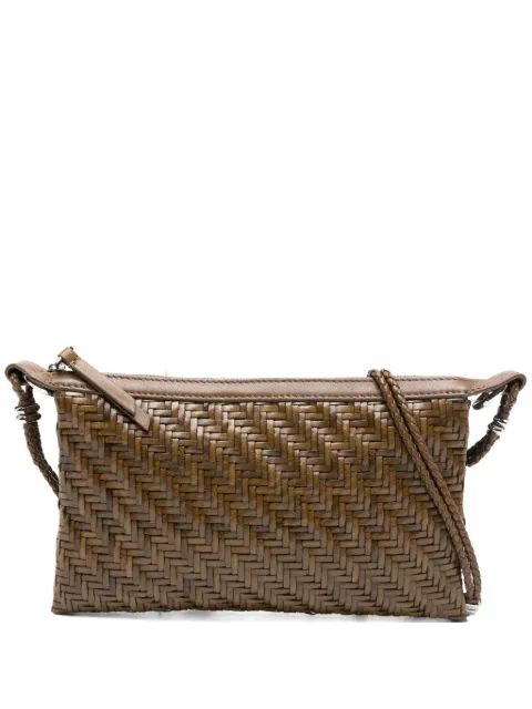Benedetta Bruzziches woven cross body bag