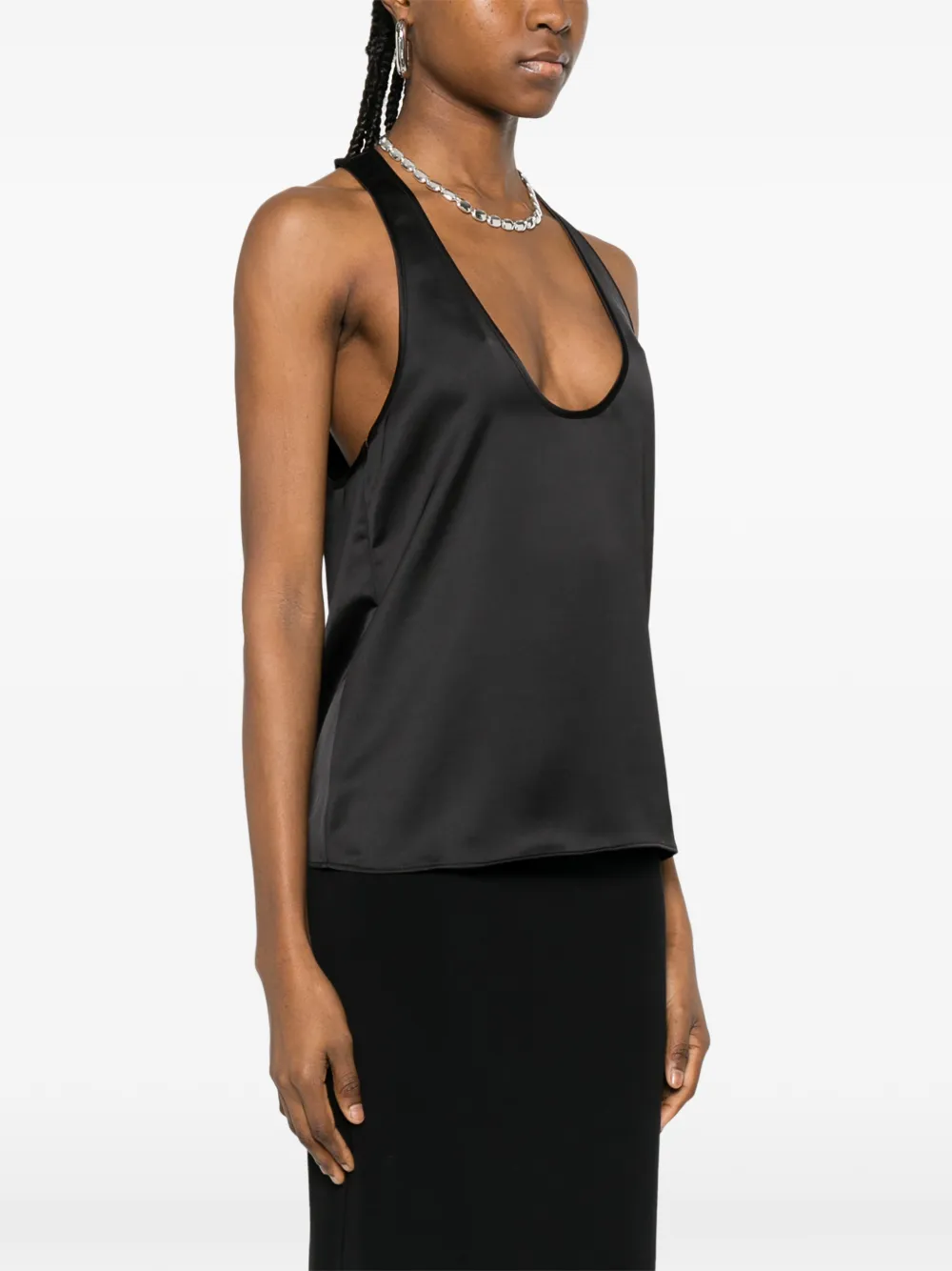  The Andamane Racerback Top - Black 