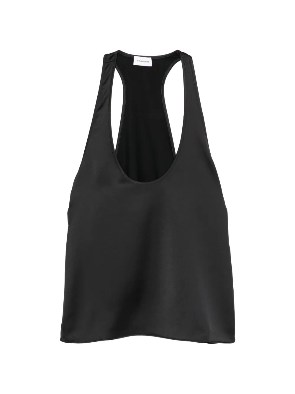 THE ANDAMANE racerback top - Nero