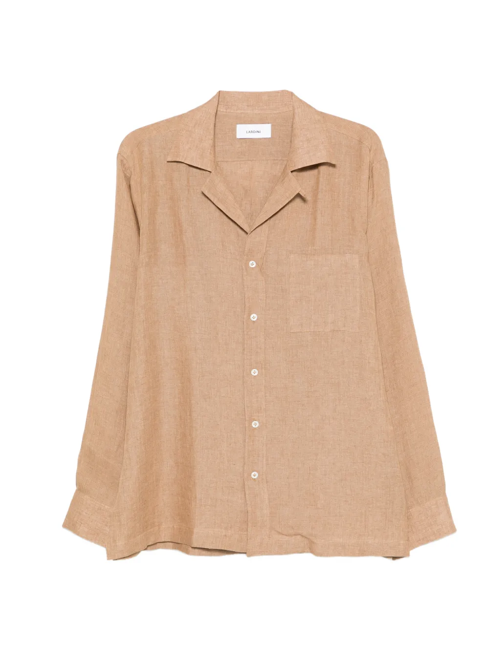 Lardini pocket shirt - Toni neutri
