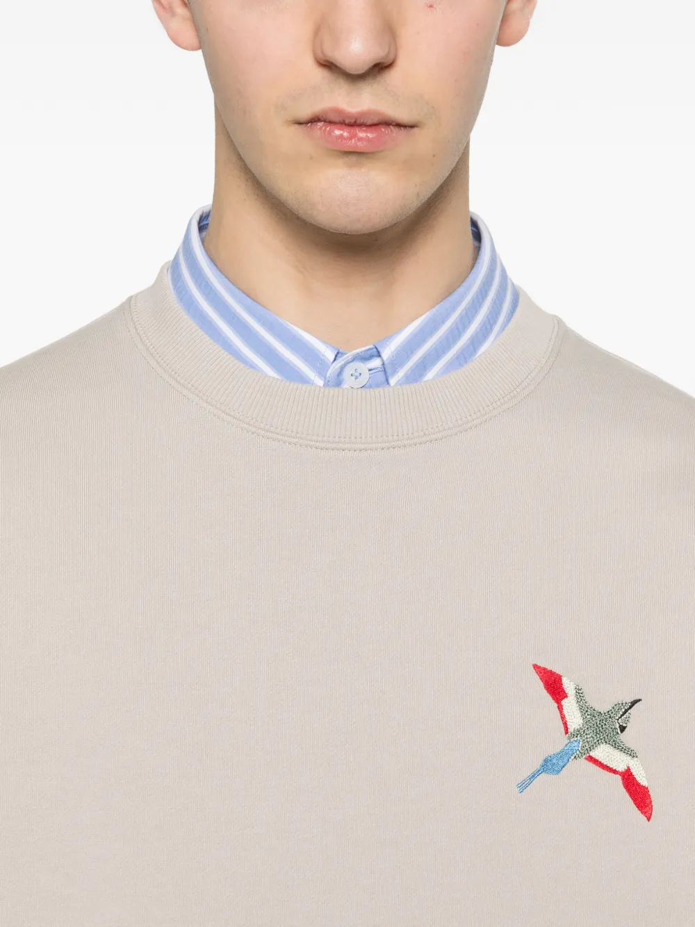 Axel Arigato Sweater met ronde hals Beige