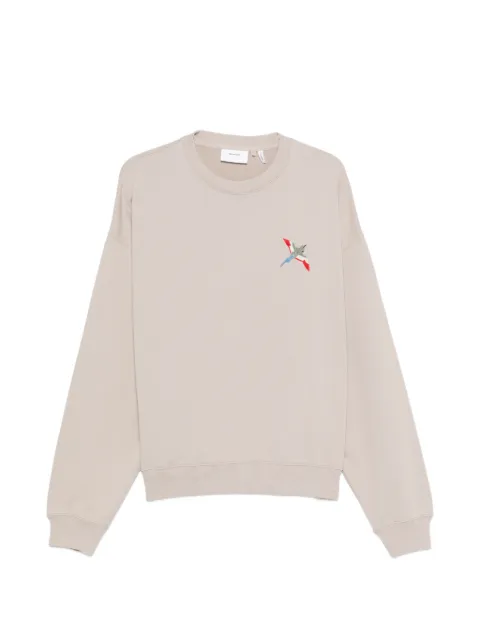 Axel Arigato embroidered crew-neck sweatshirt