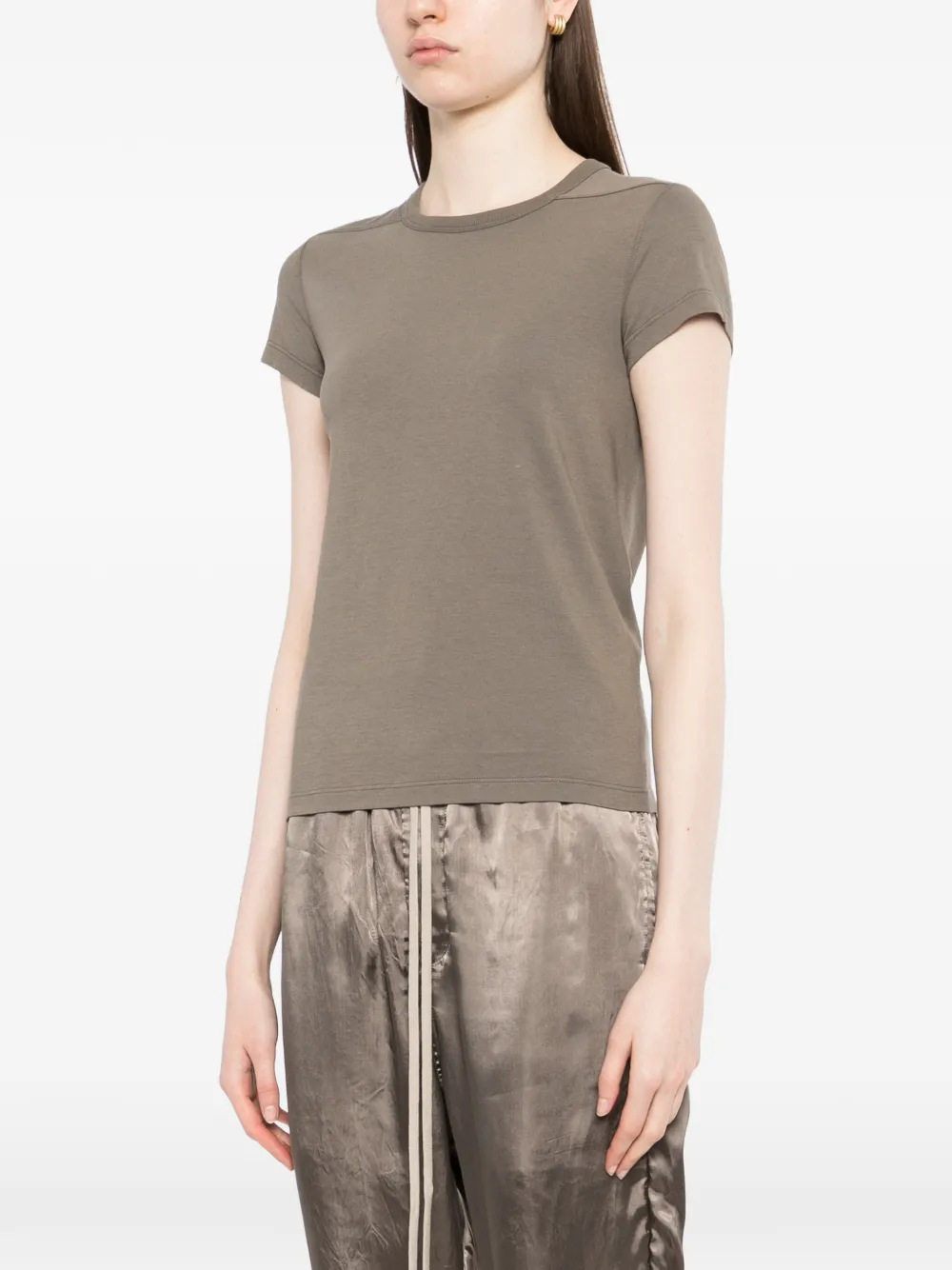 Rick Owens Level T-shirt Bruin