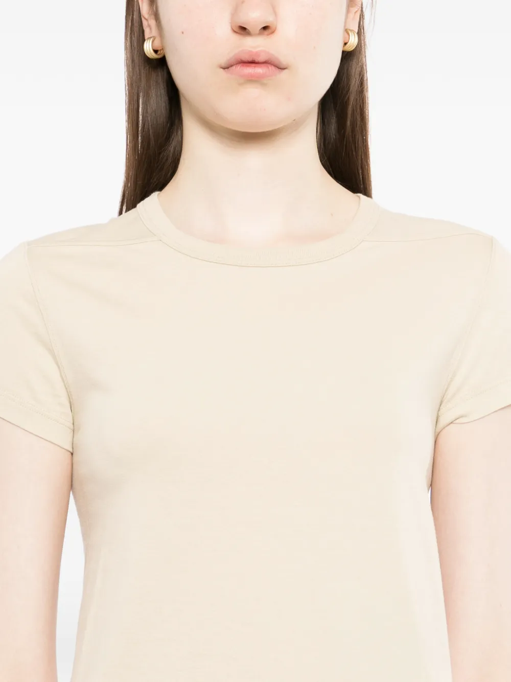 Rick Owens Level T-shirt Beige