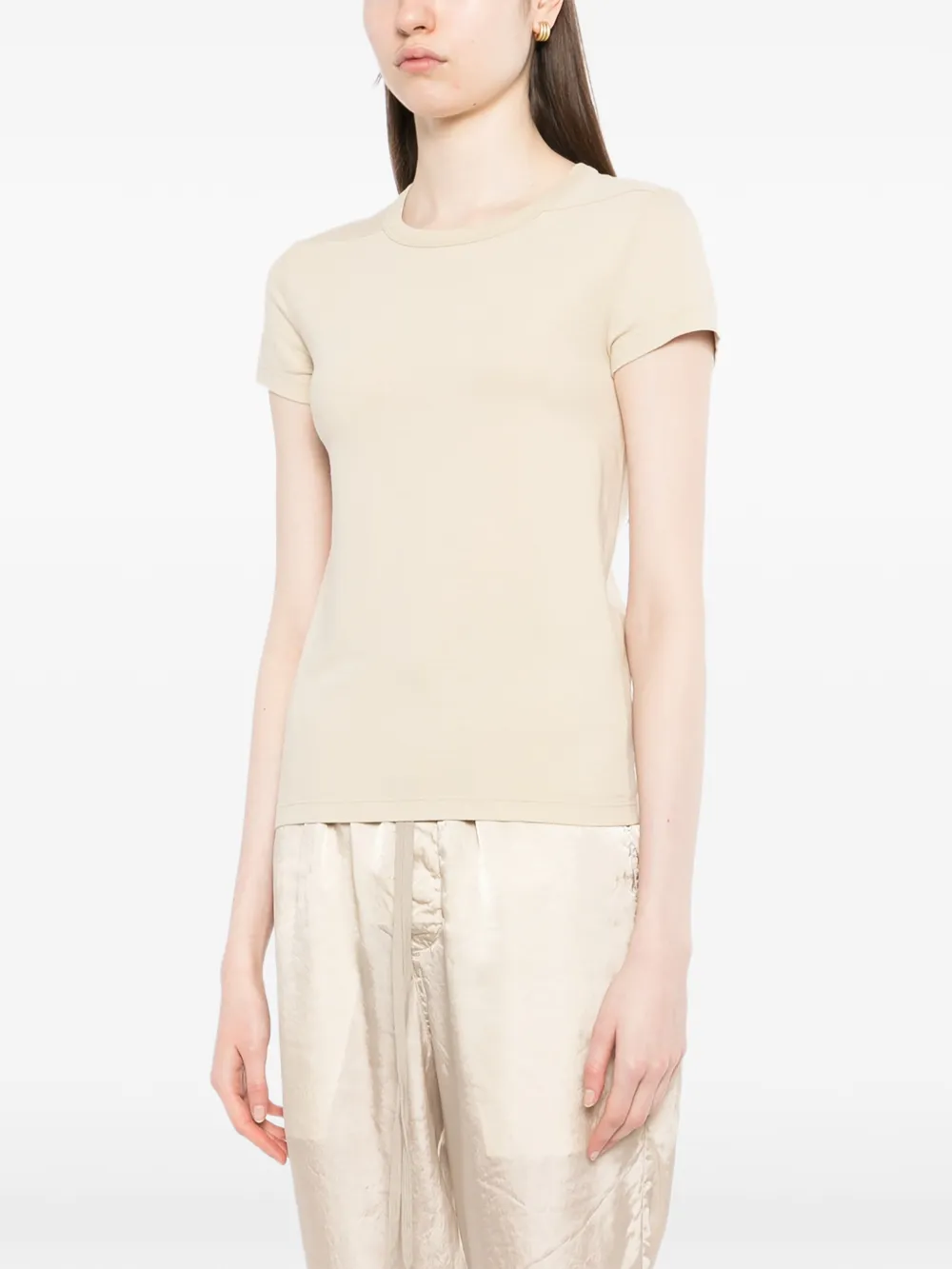 Rick Owens Level T-shirt Beige