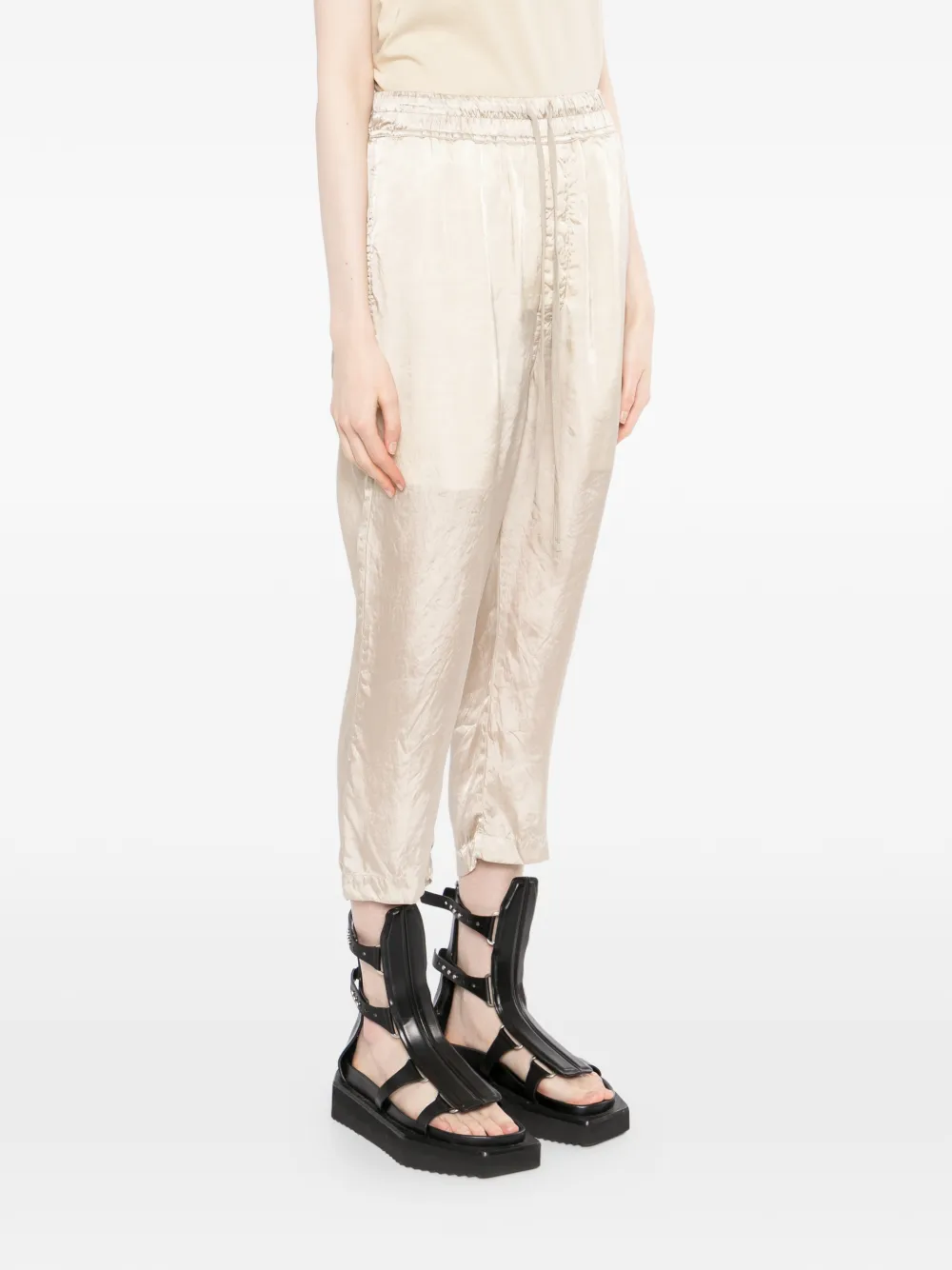 Rick Owens Astaires cropped broek Beige