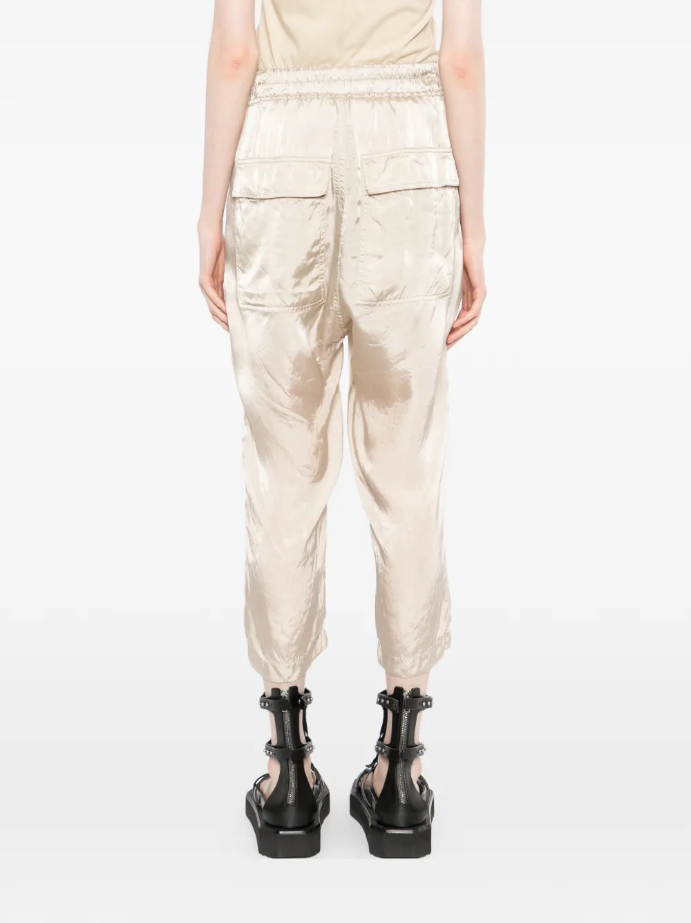 Rick Owens Astaires cropped broek Beige