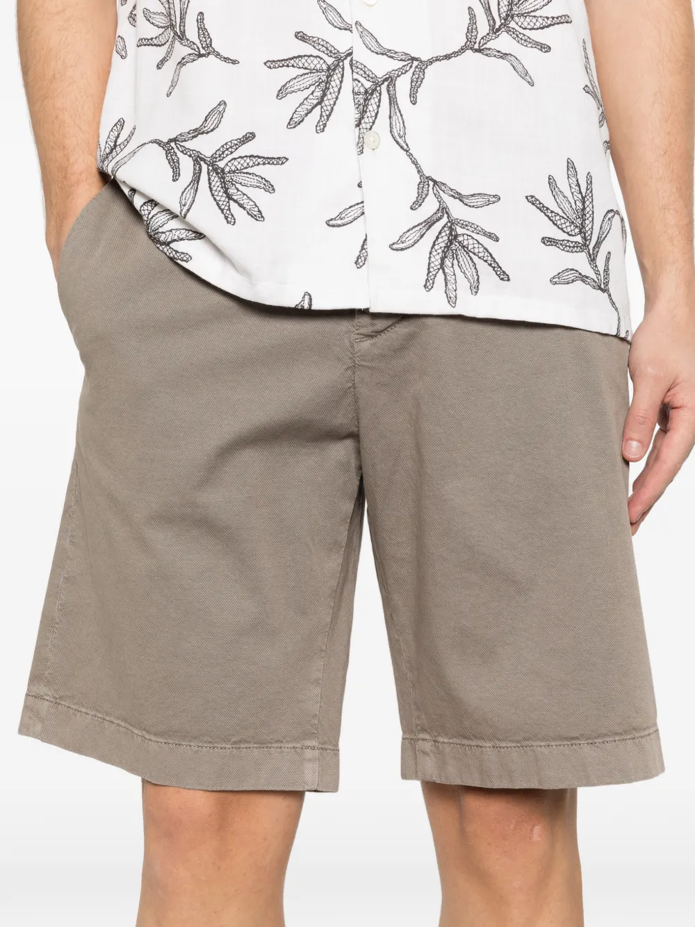 Jacob Cohën George getailleerde shorts Bruin