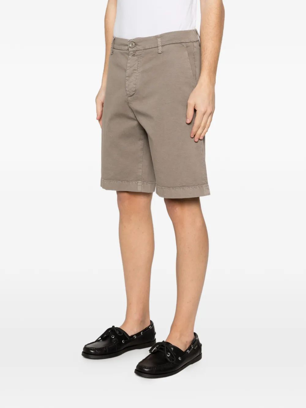  Jacob Cohën George Tailored Shorts - Brown 