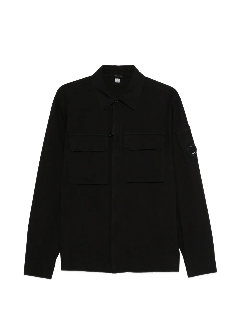 C.P. Company flap-pocket long-sleeve shirt - Nero