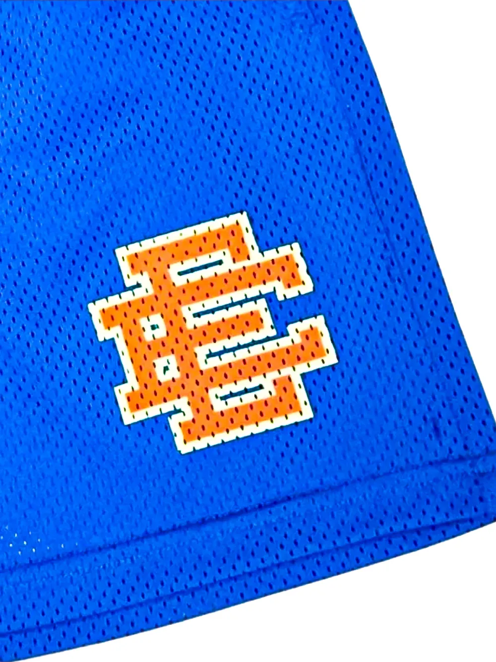 ERIC EMANUEL Trainingsshorts met logoprint Blauw