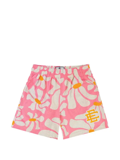 ERIC EMANUEL floral-print track shorts