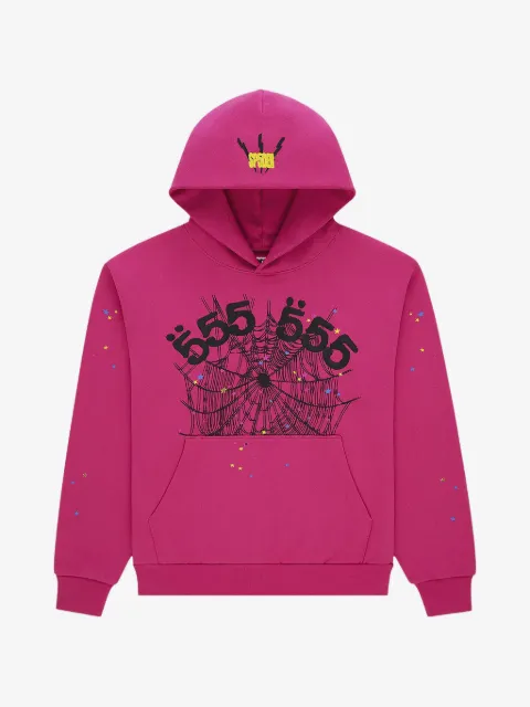 SP5DER hoodie con estampado gráfico