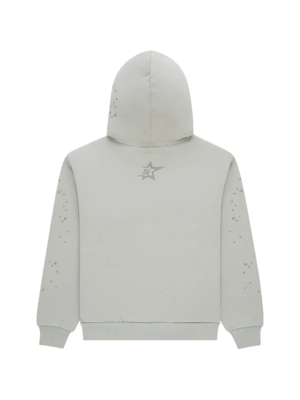 SP5DER Tonal Punk V2 Hoodie | Grey | FARFETCH