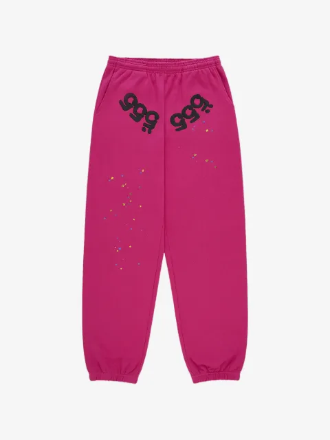 SP5DER angel number track pants