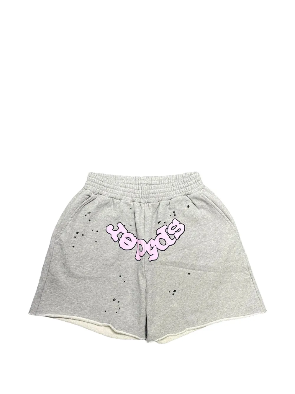 SP5DER web logo shorts - Grau