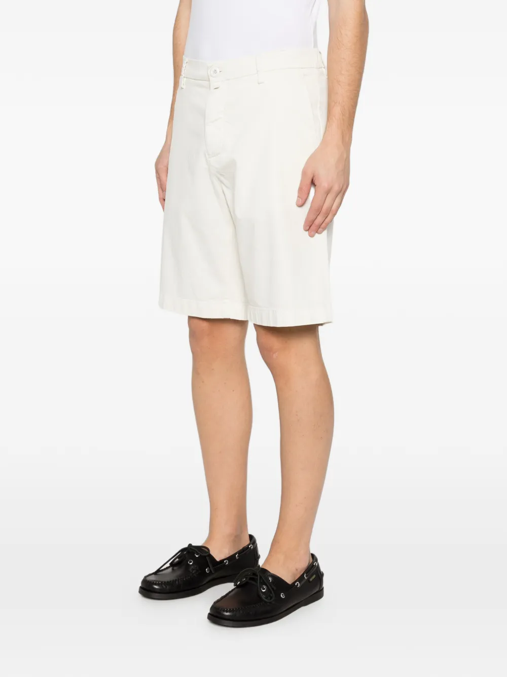  Jacob Cohën George Tailored Shorts - White 