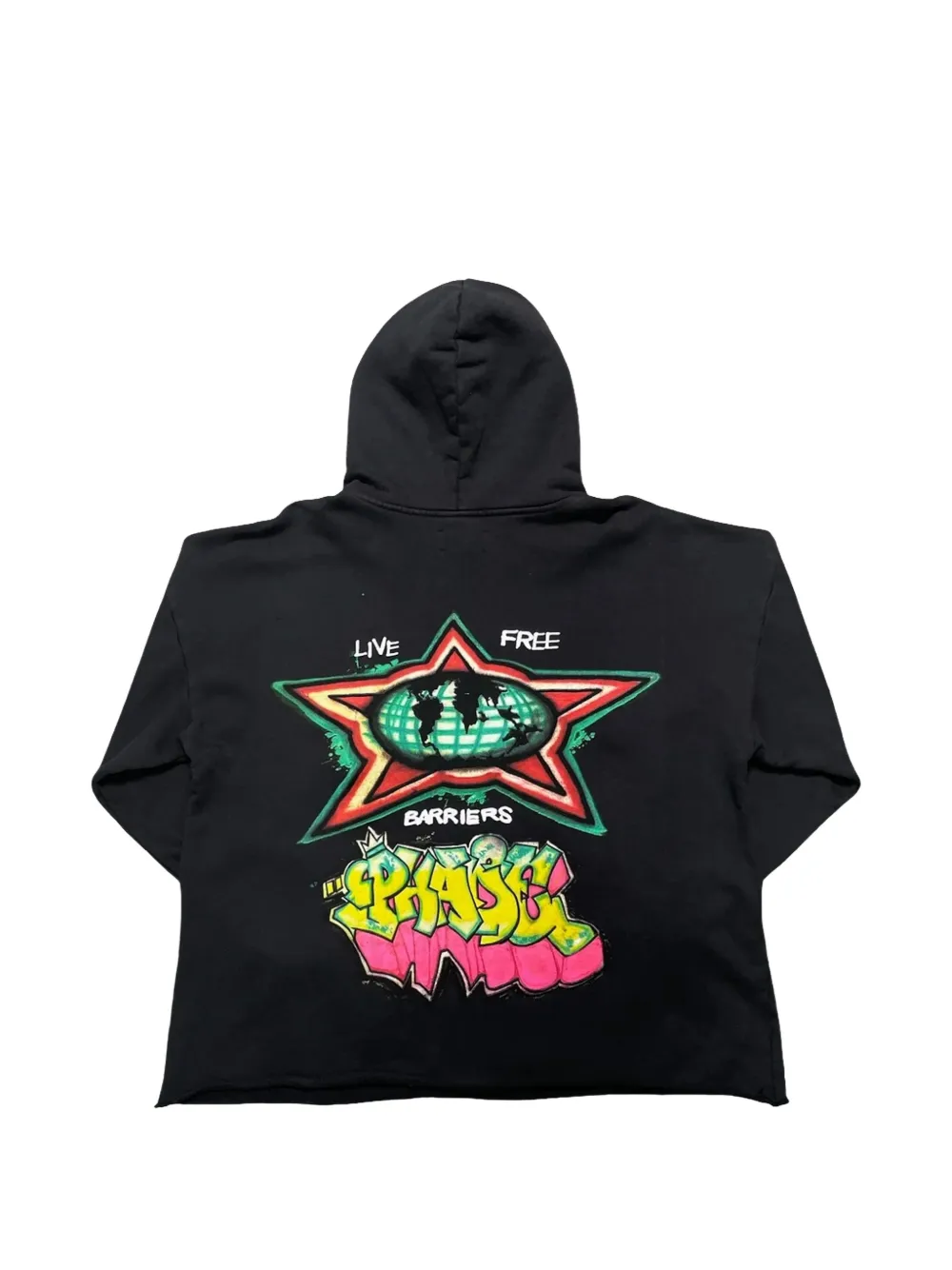 BARRIERS x King Phade hoodie met print Zwart