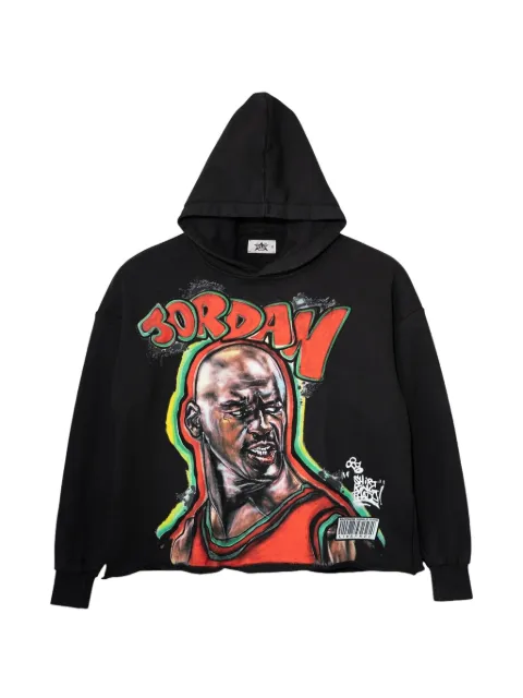 BARRIERS x King Phade graphic-print hoodie