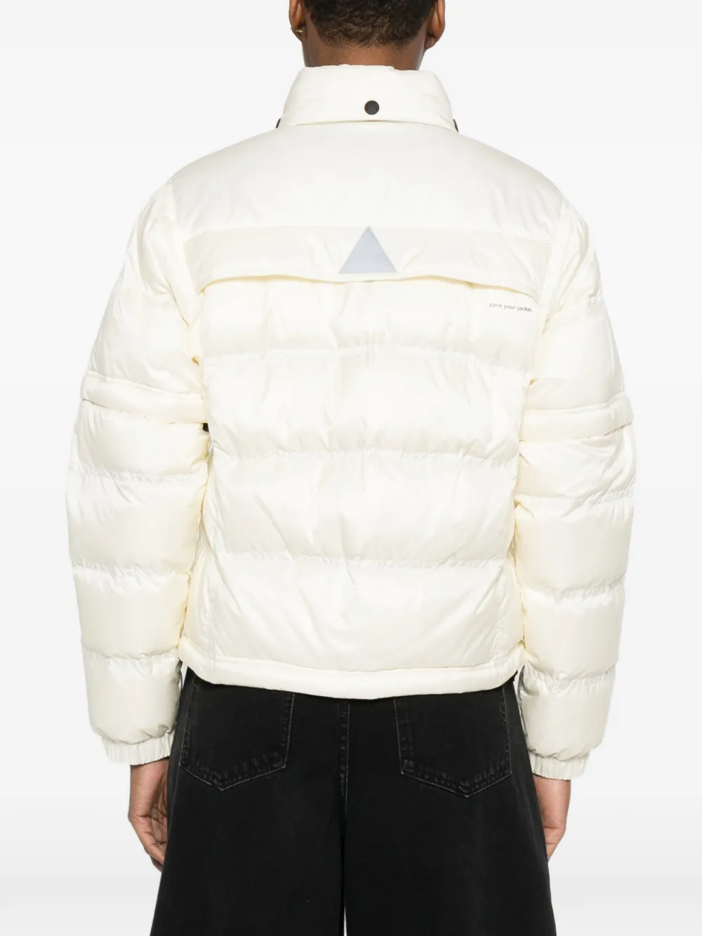Moncler Grenoble Mauduits donsjack Beige