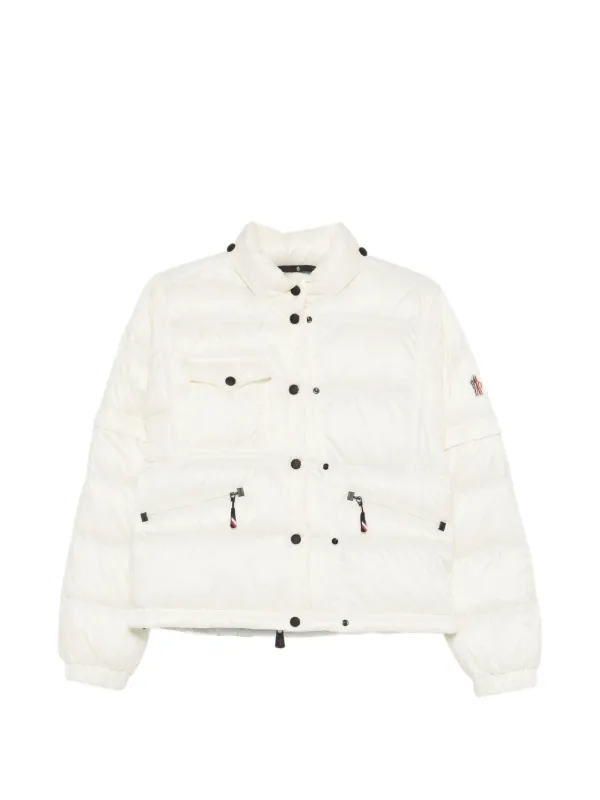 Moncler Grenoble Mauduits Puffer Jacket in Neutrals