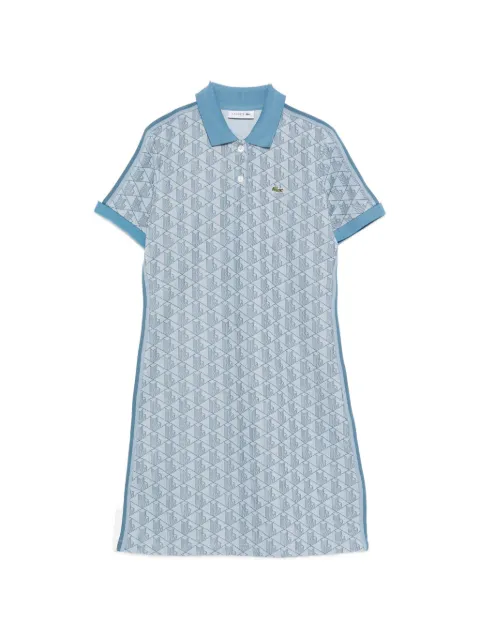 Lacoste polo-collar mini dress