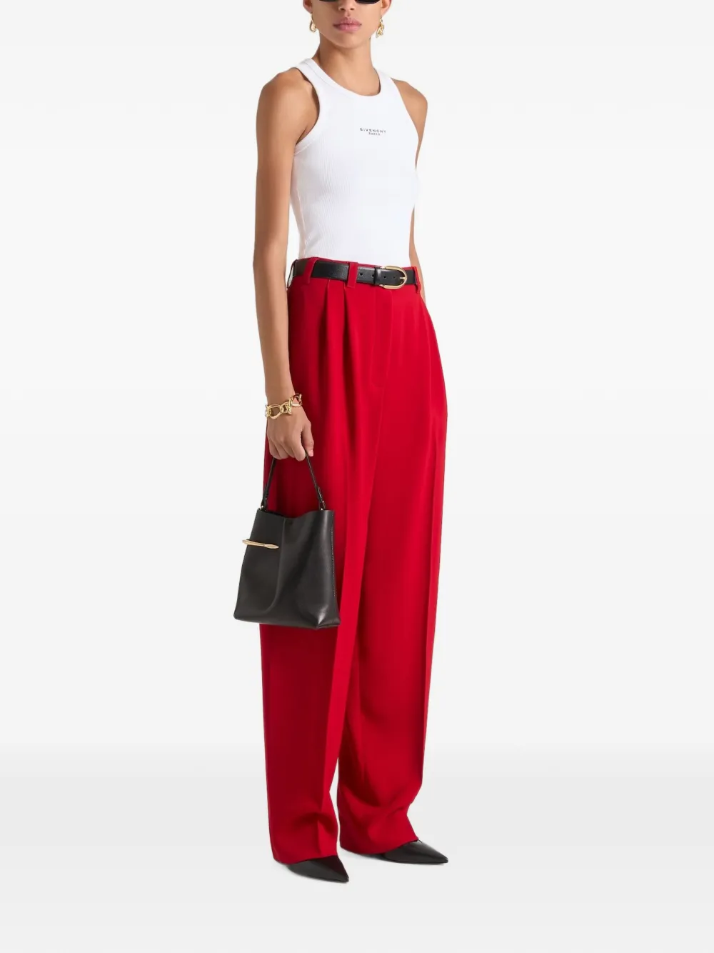 Givenchy Kleine Pinch Me schoudertas Zwart
