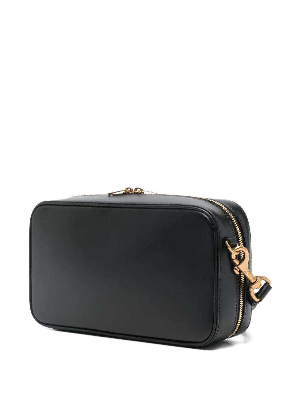  Saint Laurent Zip Wristlet Wash Bag - Black 