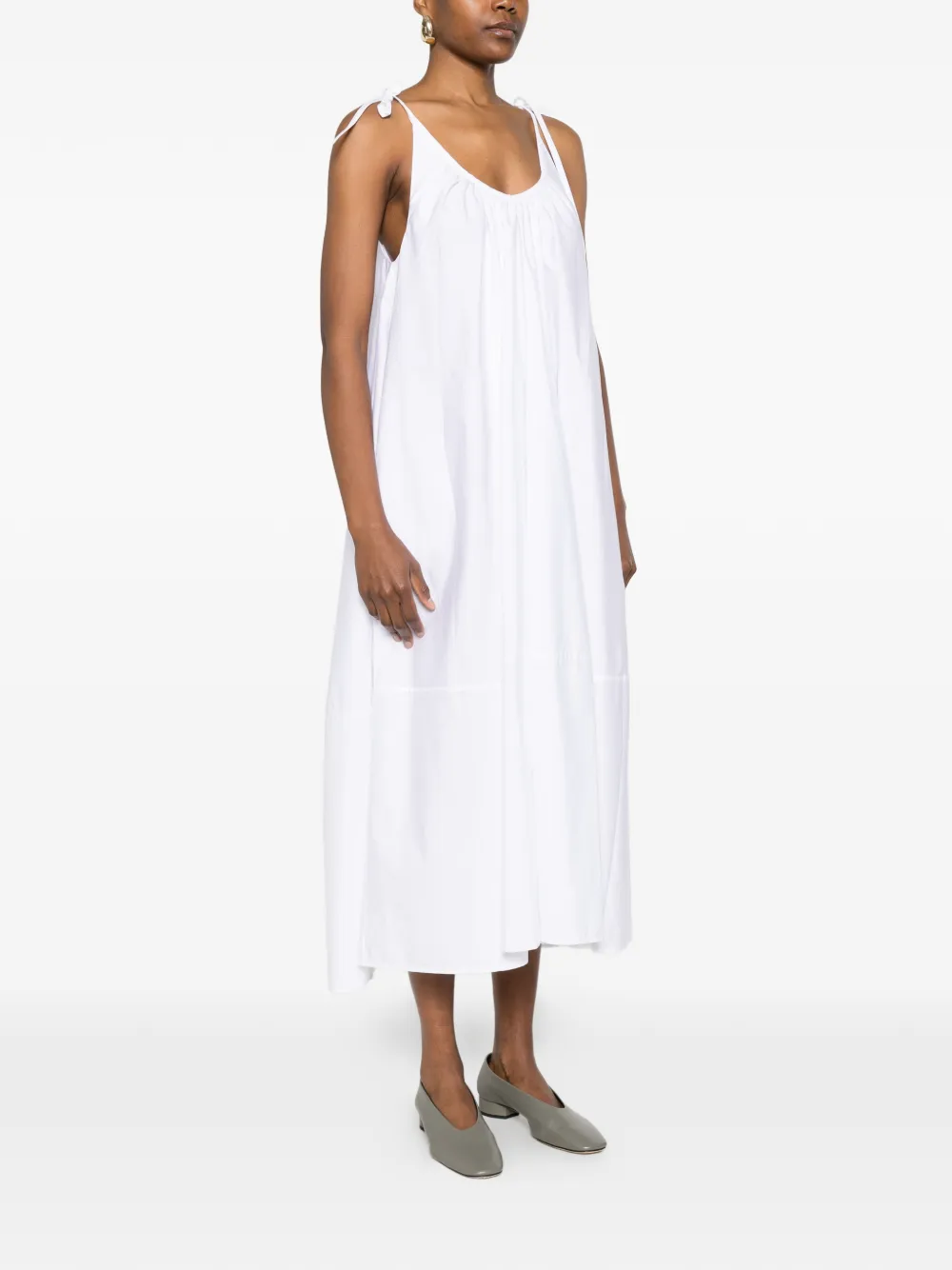  Co Tie-strap Maxi Dress - White 
