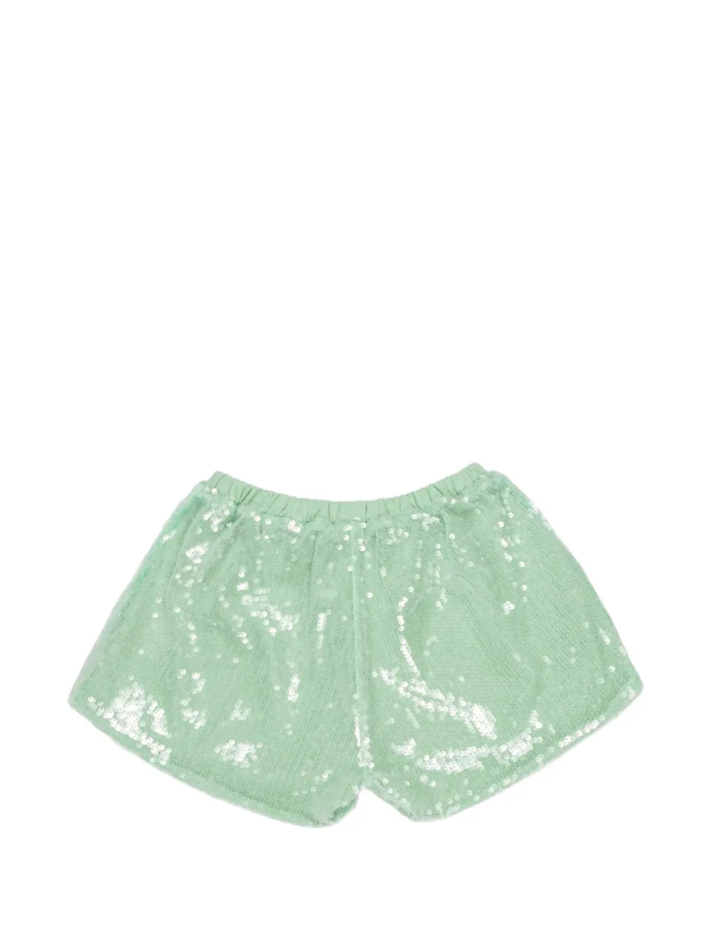  Miss Grant Kids Sequin Shorts - Green 
