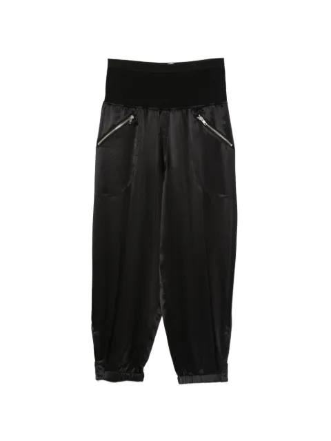 Co zip-pocket trousers
