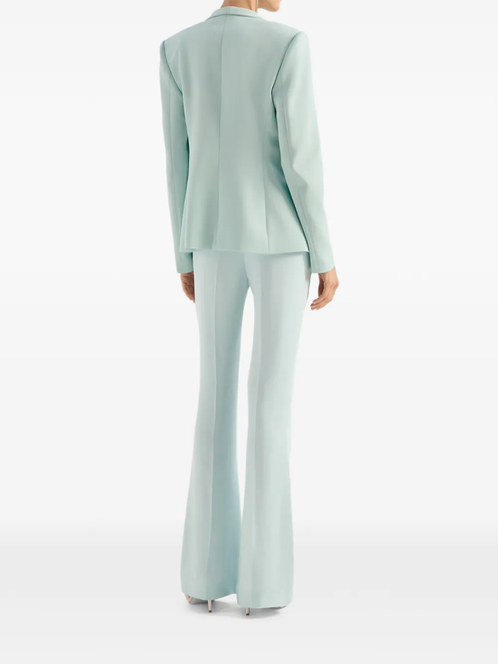 Genny Flared broek Groen