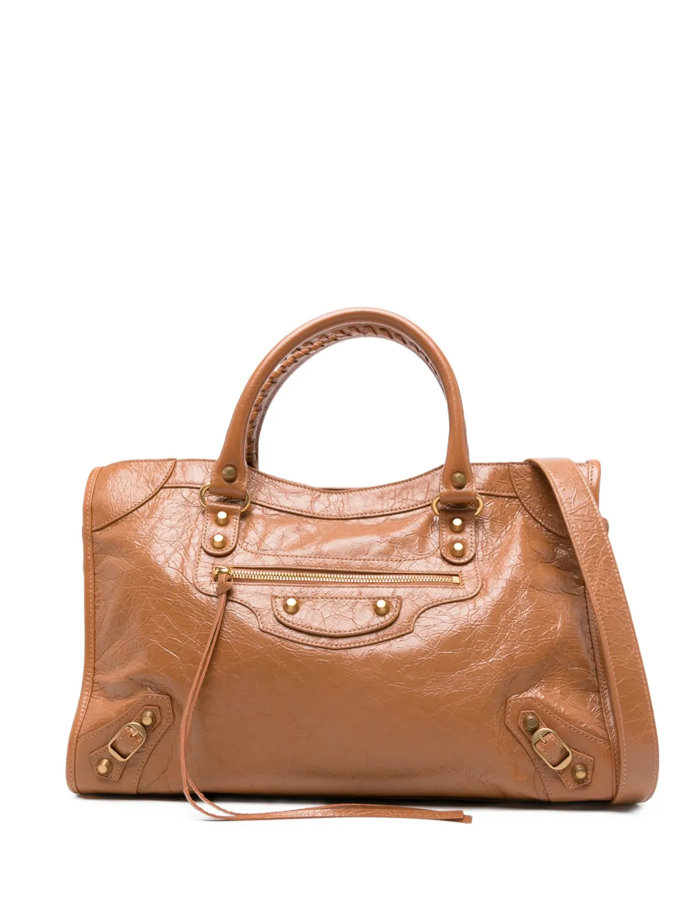 Balenciaga Borsa tote Le City - Marrone