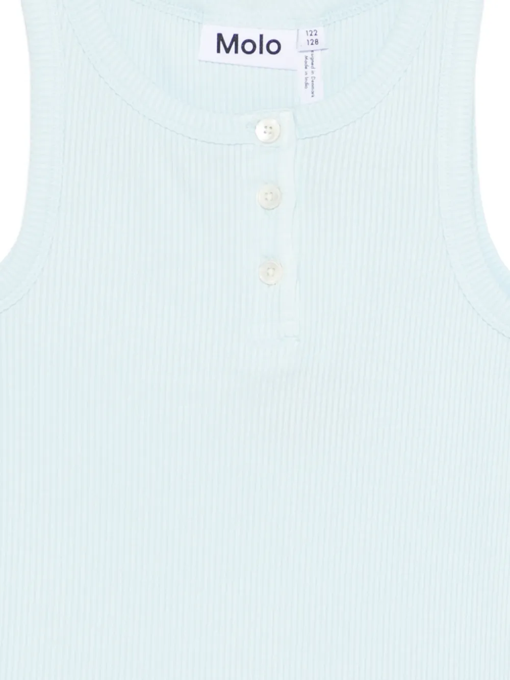  Molo Rozinda Ribbed Top - Blue 