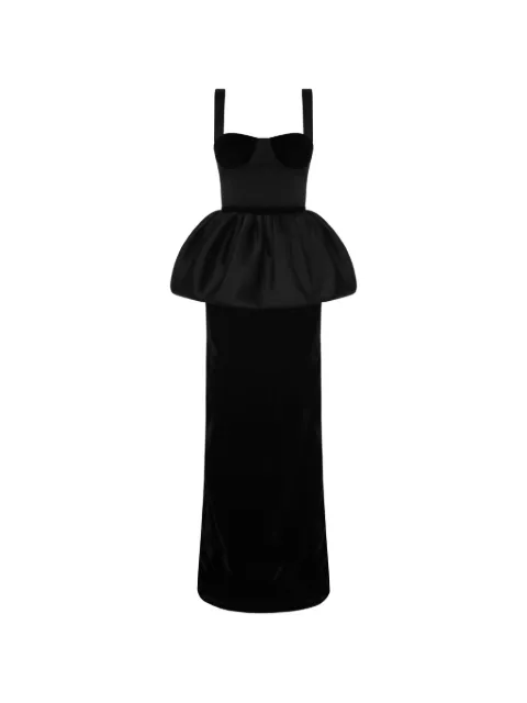 MATTERS STORE Audrey peplum maxi dress