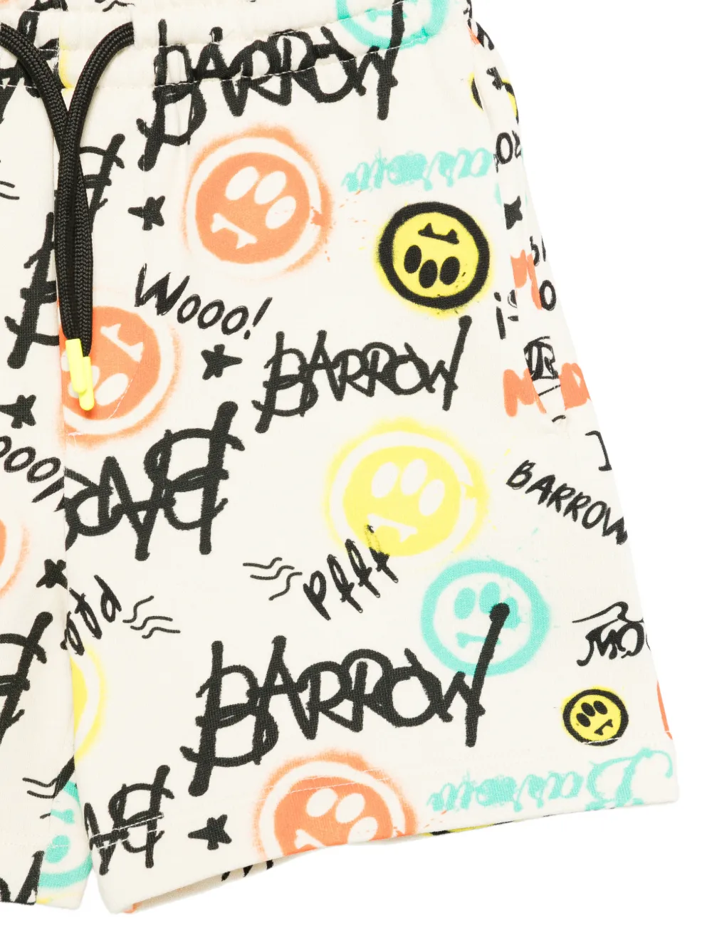 Print Drawstring Trousers